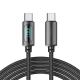 LED Digital Display USB C To C Cable Quick Charge HD 100W OEM/ODM 1M 2M 3M 5A