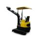 Standard Max Digging Depth Standard Mini Excavator Machine 1 Ton For Farm Winery Agriculture Garden