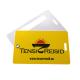 Hard PVC Airline plastic luggage tags for Suitcase Baggage CMYK Offset Printing
