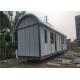 Prefab Light Steel Frame Mobile Home With Arched EPS Sandwich Panel Roof