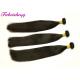 Natural Color 100% Brazilian Remy Virgin Human Hair Extensions For Black Women