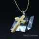 Fashion Top Trendy Stainless Steel Cross Necklace Pendant LPC245