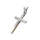 Sterling Silver Cross Pendant with 925 Silver Chain Necklace(N6030803)