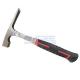 Solid Steel Forged Masonry Hammer Bricklayer Hammer 20 oz with Shock Reduction Grip Handle
