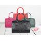 New zipper large capacity women's crocodile leather handbag for lady