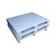 The Silver Metal Tray Warehouse Portable Stacking Adjustable Metal Tire Rack Storage System