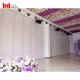 Fabric Surface 95mm Operable Wall Sliding Room Divider 45db Soundproof