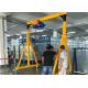 Manual Driven Glassworks Handling 0.5T Portable Gantry Crane