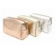 Stylish Waterproof PU Leather Portable Makeup Bag Custom Size Supported