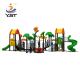 Residential Area Kids Playground Slide Sand Blasting Craft ISO Certification