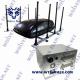 GSM PCS Vehicle Signal Jammer 3G 4G 5G WIFI GPS VHF UHF 500W CDMA
