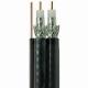 Dual RG6 with Messenger CATV Coaxial Cable 18 AWG CCS for CATV Transmission