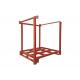 Used Metal Portable Nestainer Storage Racks Powder Coating Surface CE Approved