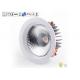 No Flicker COB Commercial LED Downlight With Diffused Reflector Lens 12W 1200lm 3 Inch