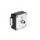 Class B Insulation 2 Phase Nema 17 42mm Hollow Shaft Stepper Motor for Smooth Motion