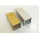 Anodized / Powder Painting Aluminum Extrusin Profile / Square Shape / CNC Deep Processing