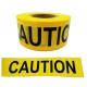 Non Adhesive PET Barrier Tapes Safety Caution Printing PP Warning Tape