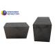 Thermal Conductivity Magnesia Carbon Brick , High Basic Slag Resistance Refractory Blocks