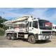 265KW 37m Refurbished Beton Pump Isuzu Truck Mounted Good Condition