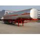 Carbon Steel Tanker Heavy Duty Semi Trailer Truck For Storage / Carrying Oils