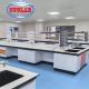 Modern Chemistry Lab Bench Factories With Customizable Colors Adjustable Glass Shelf Materials