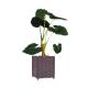 40*40*37cm Plastic Square Planter Boxes Plastic Veg Planters Light Weight
