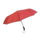 10 Ribs Black Coating Pongee 3 Fold Automatic Umbrella With For Mens