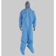 Disposable Non Woven Isolation Gown Comfortable With Hood And Boots