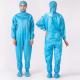 ESD Clean Room Clothes  Worker Suit Anti Static Coverall 100D*100D
