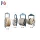 822 Series Stringing Block Overhead Transmission Line Tools With Customized Sheave Dimension And High Load Capacity