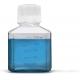 Scientific 125 Ml Plastic Reagent Bottle 6-Pack Laboratory Chemical Storage - Clear Graduated Square Polycarbonate