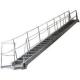 Fixed Inclined Steel  / Aluminum Alloy Marine Boarding Ladder Accommodation Ladder