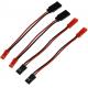 20AWG Silicone Wire Cable Assemblies for RC Model Winch, Lights, Motor Cooling Radiator Fan