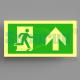 Odm Aluminum Safety Route Hotel Fire Evacuation Signs Glow In The Dark