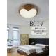 Creative round shell ceiling lamp Nordic contracted bedroom lamp study corridor balcony