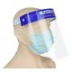 Safety Full Clear Face Shield Visors For Home , Travel , Laboratory