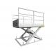 Customization M3-025130-D2K Loading Dock Table with Handrail and Loading Flap