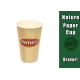 Eco Friendly 16 Oz Vending Paper Cups No Smell PE Coating Paper Material