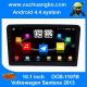 Ouchuangbo car multi media android 4.4 for Volkswagen Santana 2013 with gps navi big screen resolution 1024*600