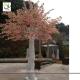 UVG pink cherry blossom artifical trees with silk flowers for wedding backdrop decoration