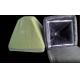 Clear quartz crystal singing pyramids with carry bag factory sell directly