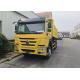 Sinotruk Howo Tipper Dump Truck 10Wheels 400Hp 6 × 4 Middle Lifting Yellow