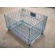Foldable Wire Mesh Pallet Cage