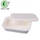 Biodegradable microwave thermoforming eco-friendly sugarcane bagasse food container