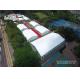 Aluminum Frame Trade Show Display Tents Waterproof Flame Retardant PVC Structure