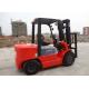Balance Weight Type Diesel Manual Forklift Truck With Triple Mast And Sideshift
