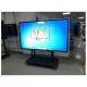 Wall 85 86 inch LED TFT LCD touchscreen monitor with Android and Win10 X86 PC E-board interactive whiteboard