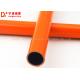 Professional Orange Lean Pipe Colded Roll Bar PE / ABS Coated ISO Standard