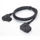 1M Black Dtap Power Cable Customized Male To Female For ARRI Camera