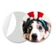 PET / PP Lovely Animal Image Sticker 3d Lenticular Printing Adhesive For Kids